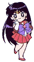 A gif of Sailor Mars!