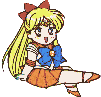 A gif of Sailor Venus!